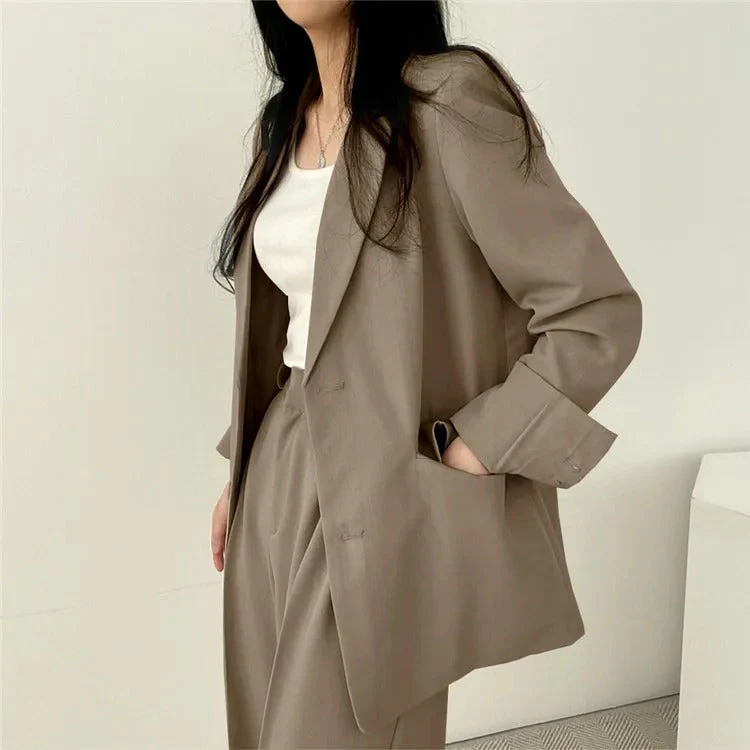 സോഫിയ (Sophia)® | Blazer And Straight-Leg Pants Set For Women - Image 12