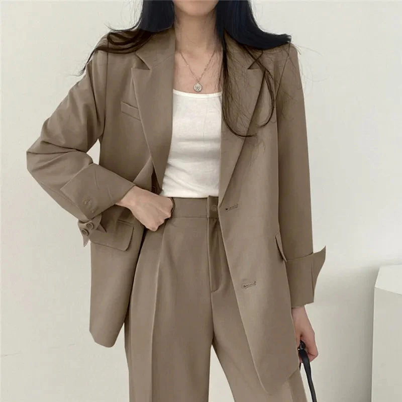 സോഫിയ (Sophia)® | Blazer And Straight-Leg Pants Set For Women - Image 24