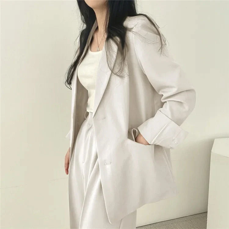 സോഫിയ (Sophia)® | Blazer And Straight-Leg Pants Set For Women - Image 6