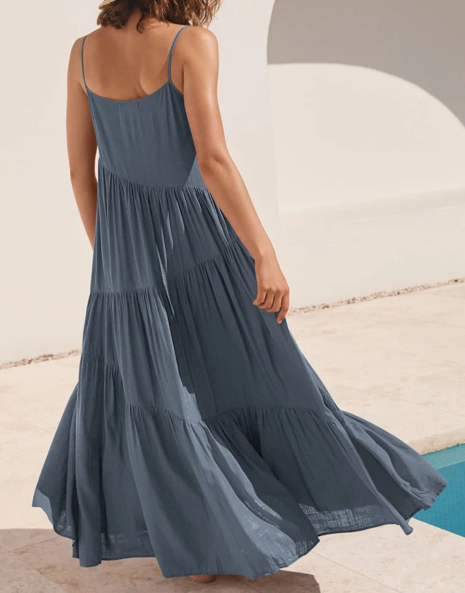 Abelia® | Asymmetrical Maxi Dress For Summer - Image 12