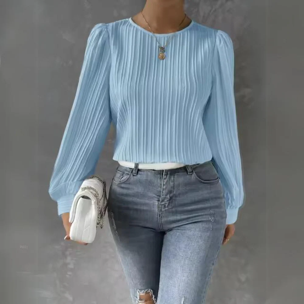 Abigail | Casual long sleeve blouse - Image 3