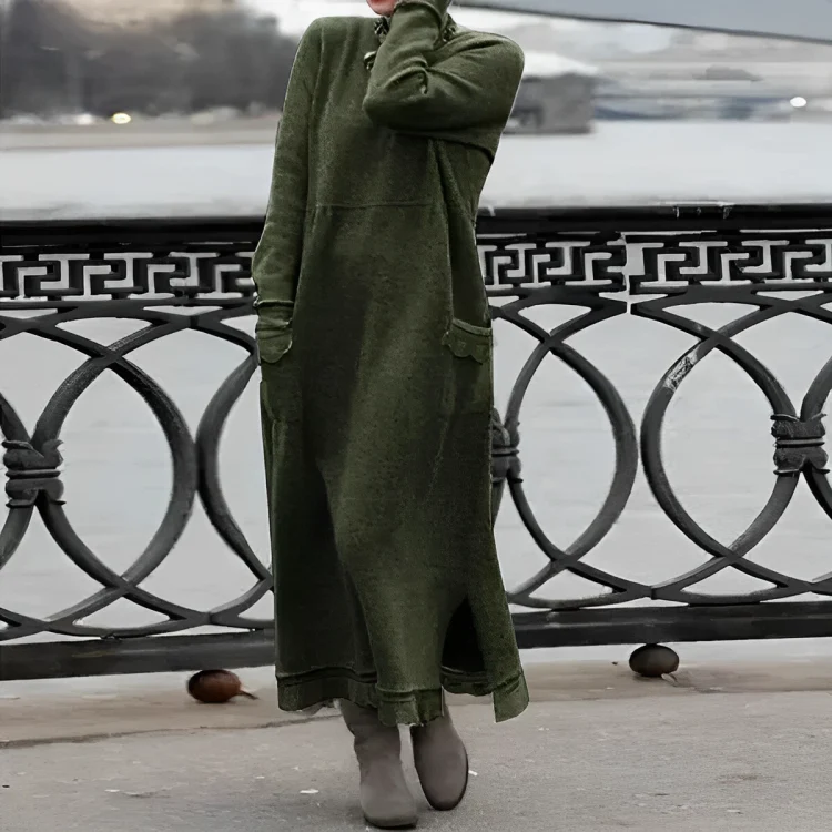 Abigail® | Cozy Belly-Covering Dress - Image 4