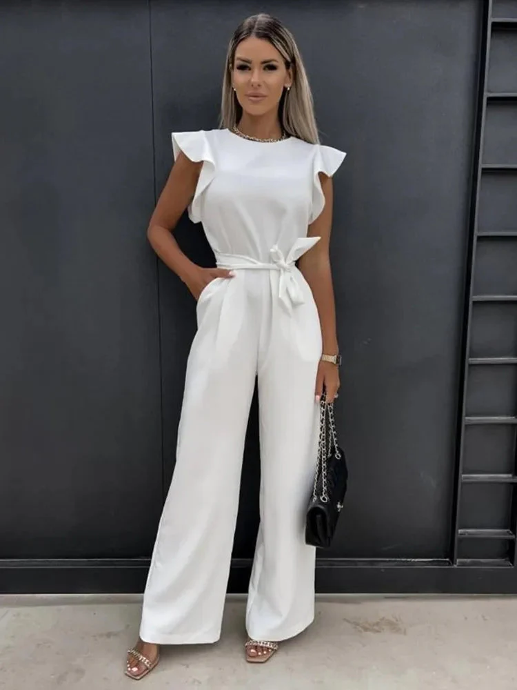 Abigail® | Elegant Jumpsuit With Ruffles - Image 3