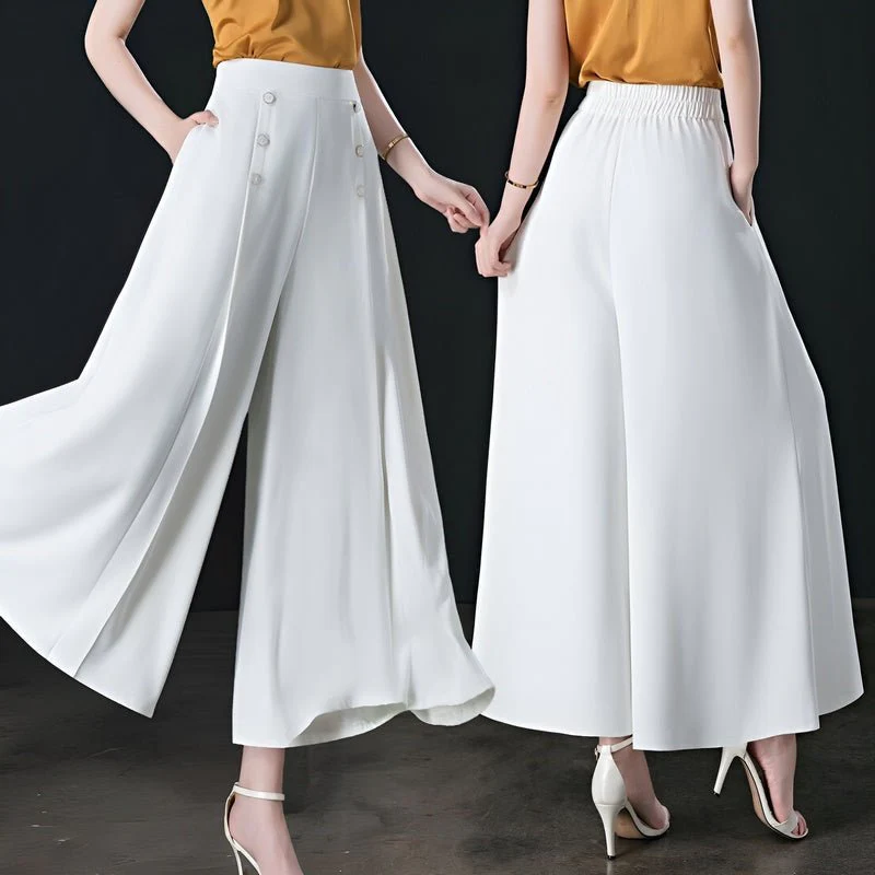 Abigail® | Refined Summer Trousers With Wide Legs - Image 2