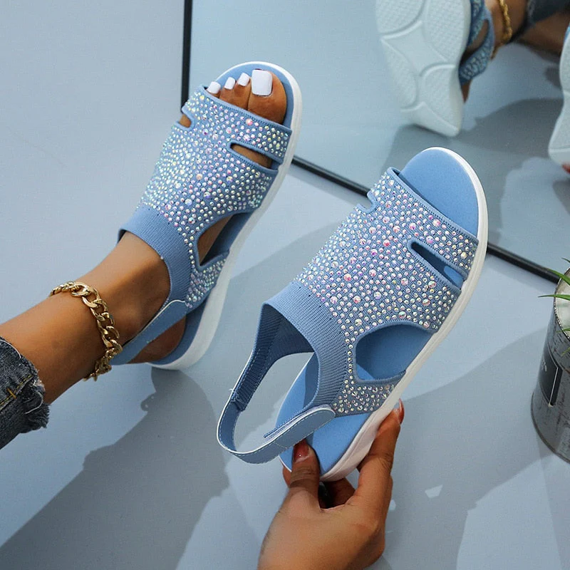 Adalina® | Sandals With Glitter - Image 4