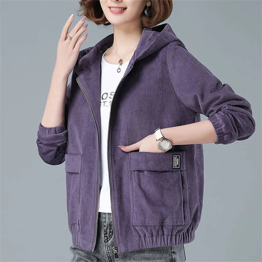 Adela | Oversized corduroy jacket - Image 2