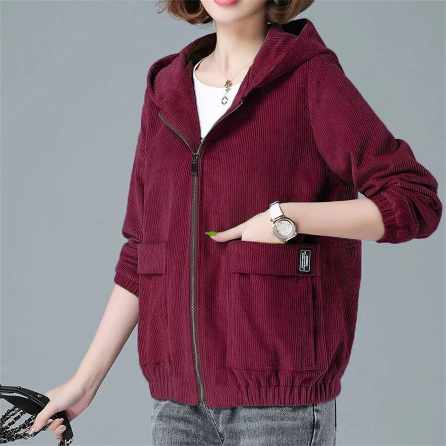 Adela | Oversized corduroy jacket - Image 4