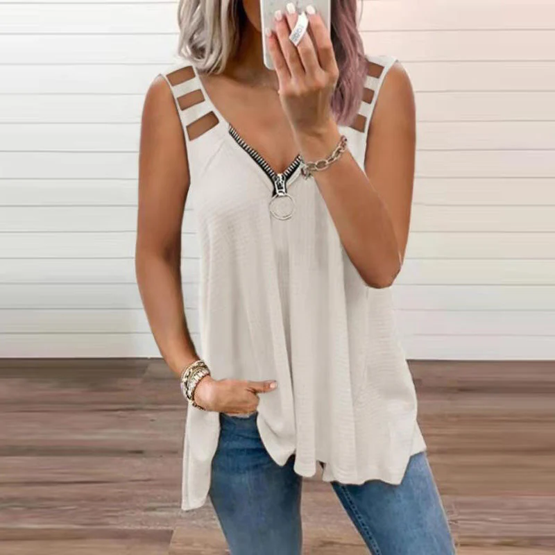 Adelaida® | Sleeveless blouse for women - Image 2