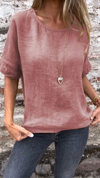 Adelgunda® | Crew Neck Blouse - Image 5