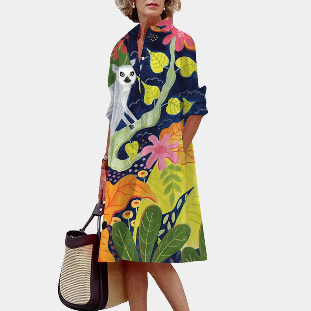 Adriana® | Elegant Shirt Dress - Image 3