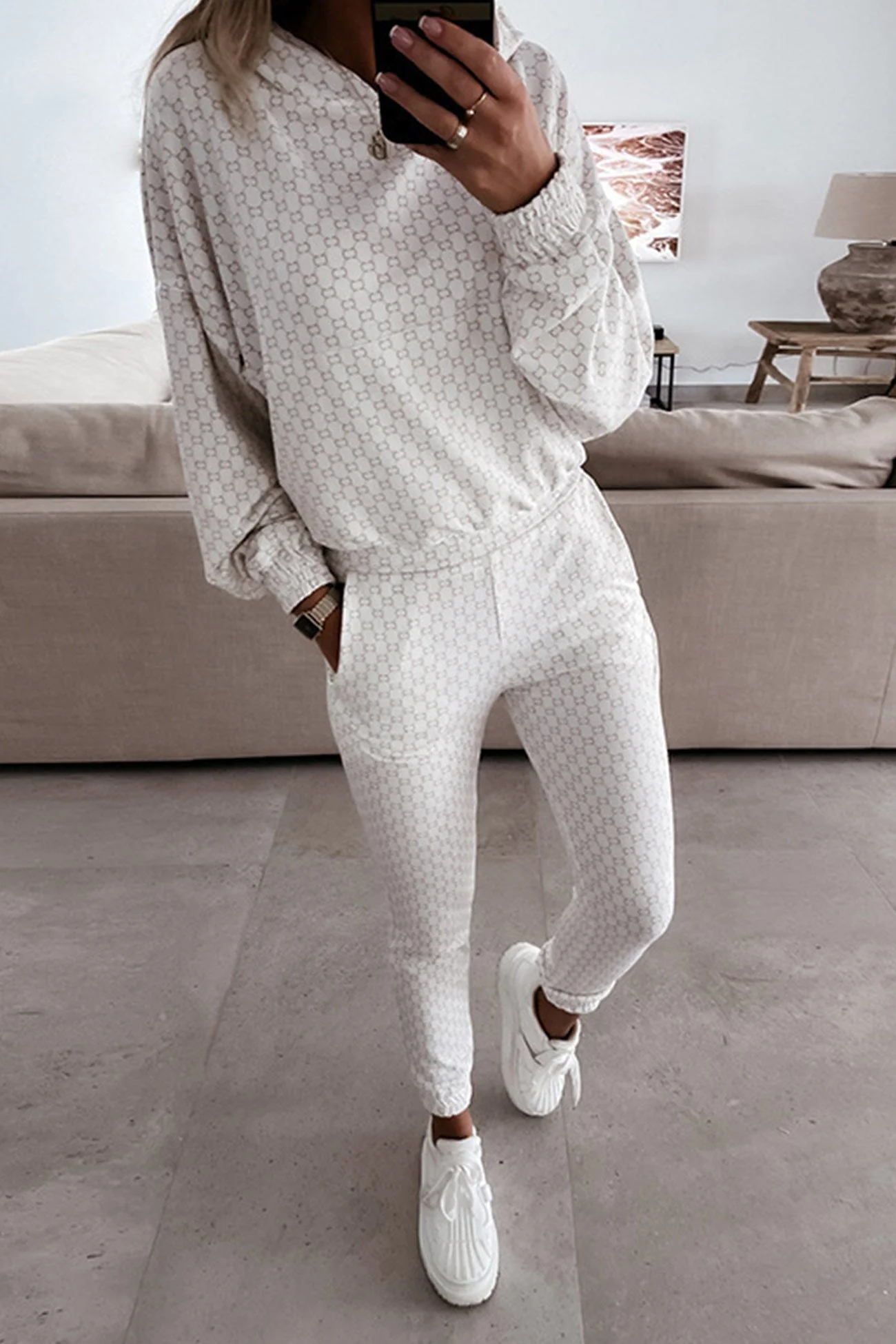 Agnieszka | Reindeer print hooded suits - Image 11