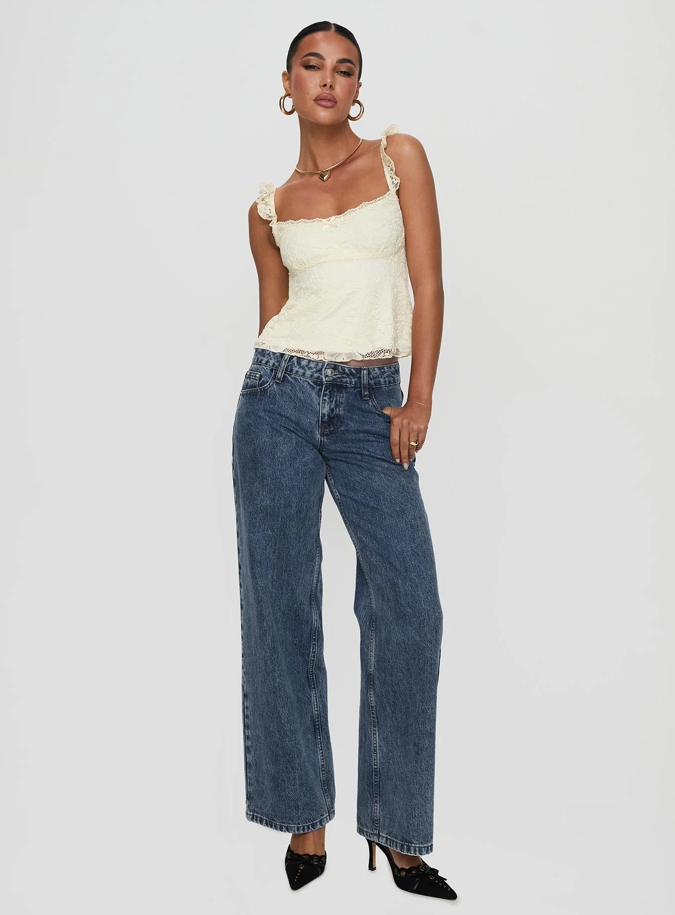 Agrafina® | Women'S Delicate Lace Top, Elegant Design - Image 2