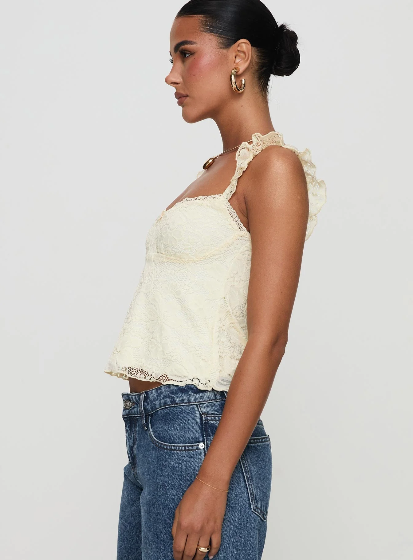 Agrafina® | Women'S Delicate Lace Top, Elegant Design - Image 3