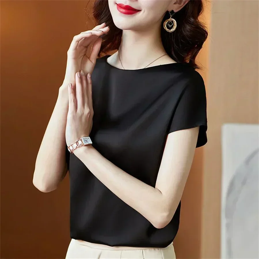 Ailsa® | Women'S Stylish Satin Blouse - Image 2