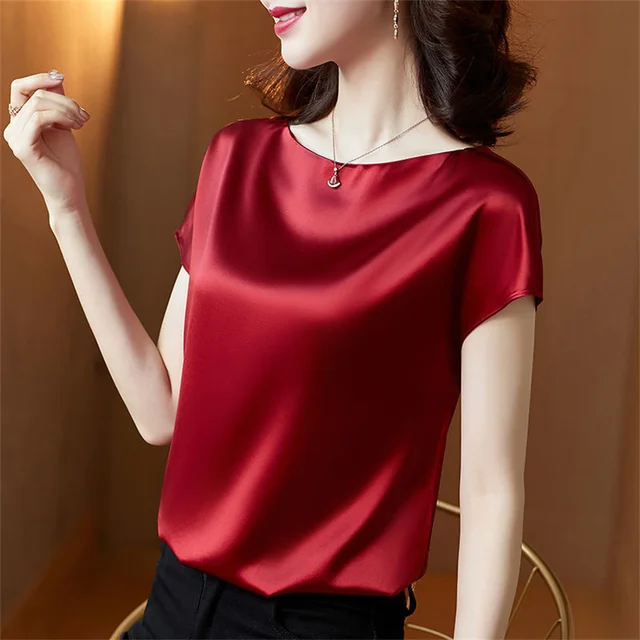 Ailsa® | Women'S Stylish Satin Blouse - Image 7