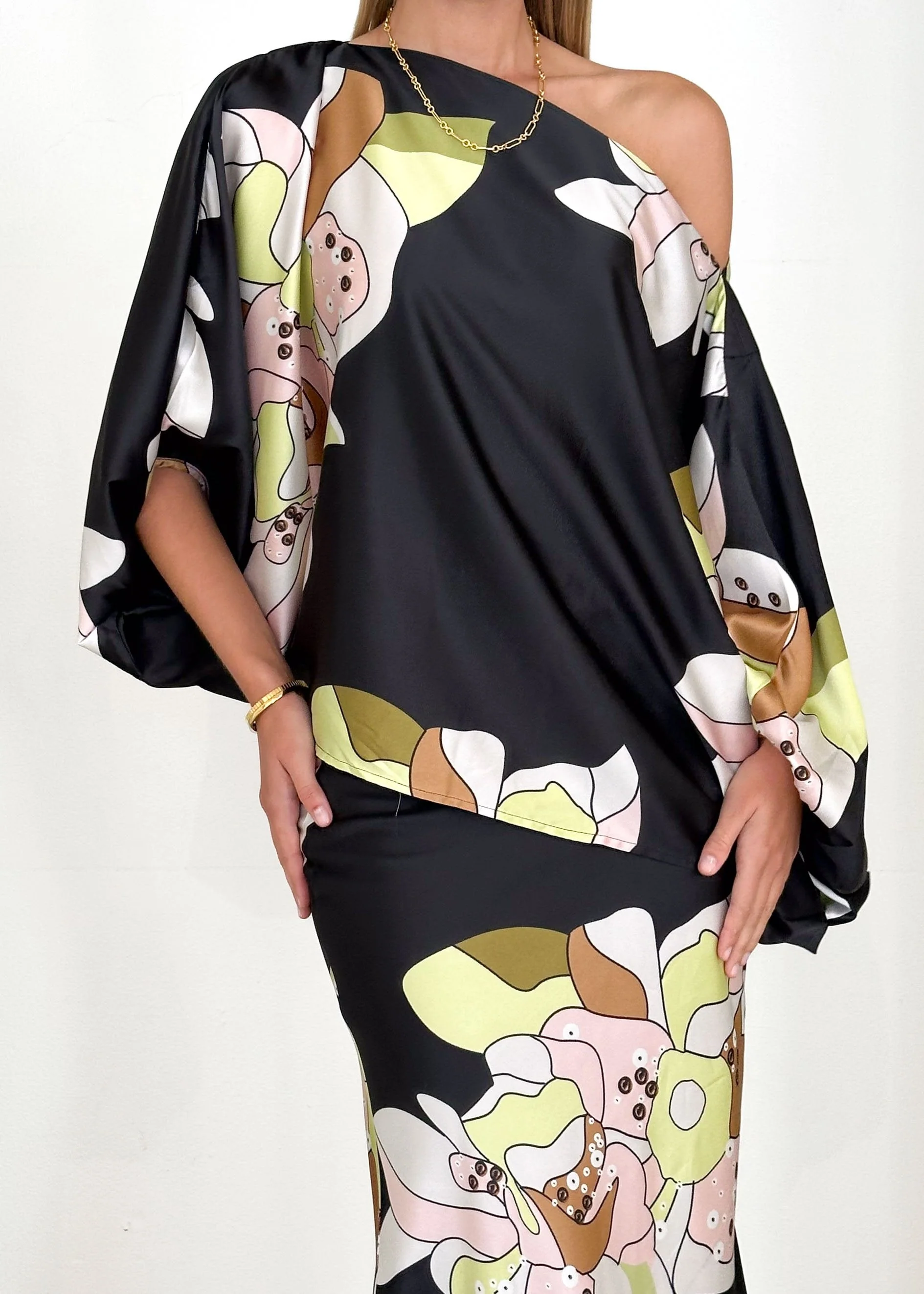 Alarice® | Women'S Floral Off-Shoulder Top Sommer - Image 9