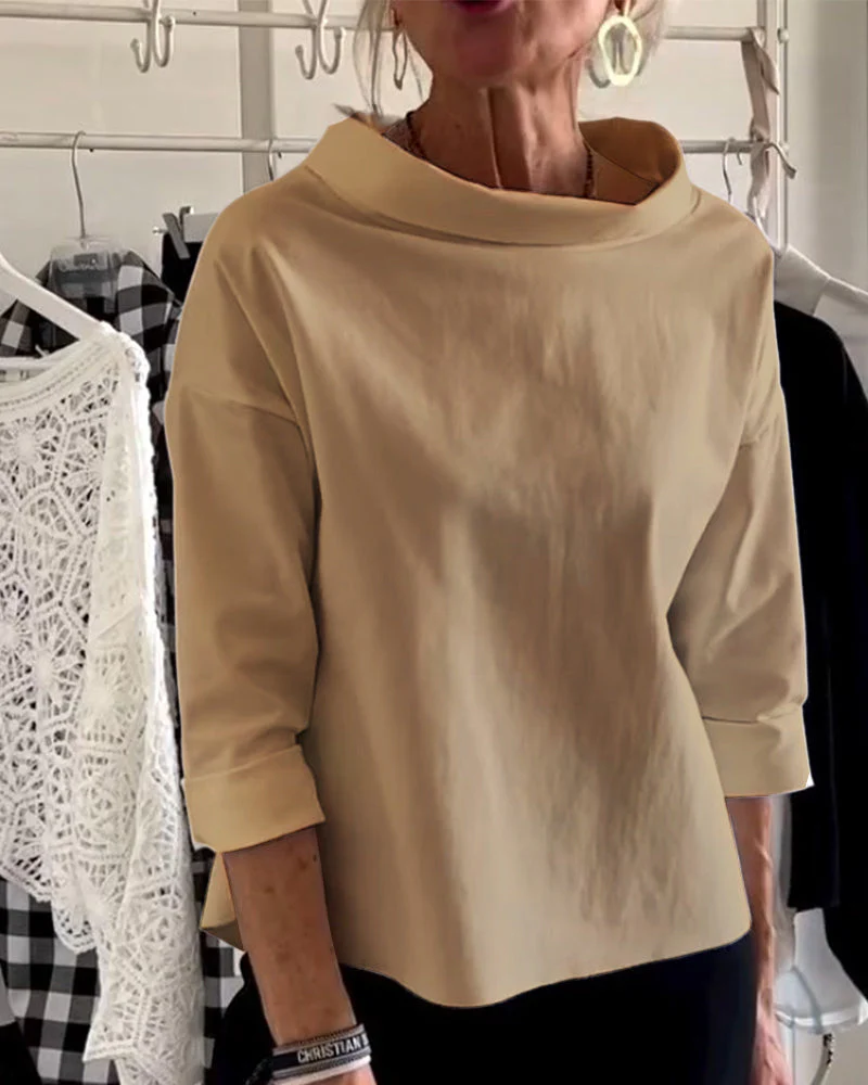 Aldona® | Women'S Elegant Blouse With Half Sleeves - Image 9