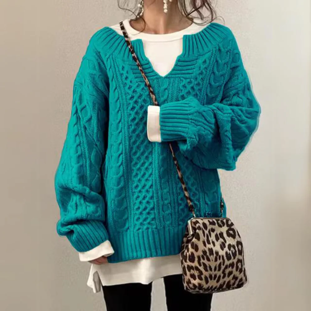 Aleida | Warm semi-open jersey - Image 5