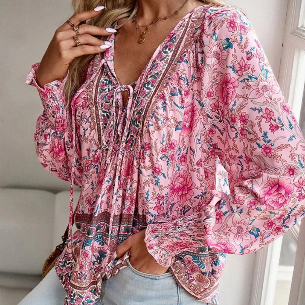 Alesia® | Women'S Casual Loose-Fit Bluse Relaxed - Image 2