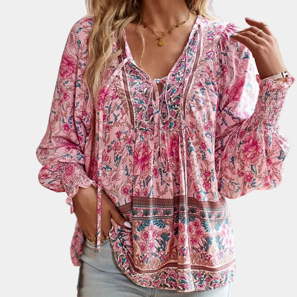 Alesia® | Women'S Casual Loose-Fit Bluse Relaxed - Image 4