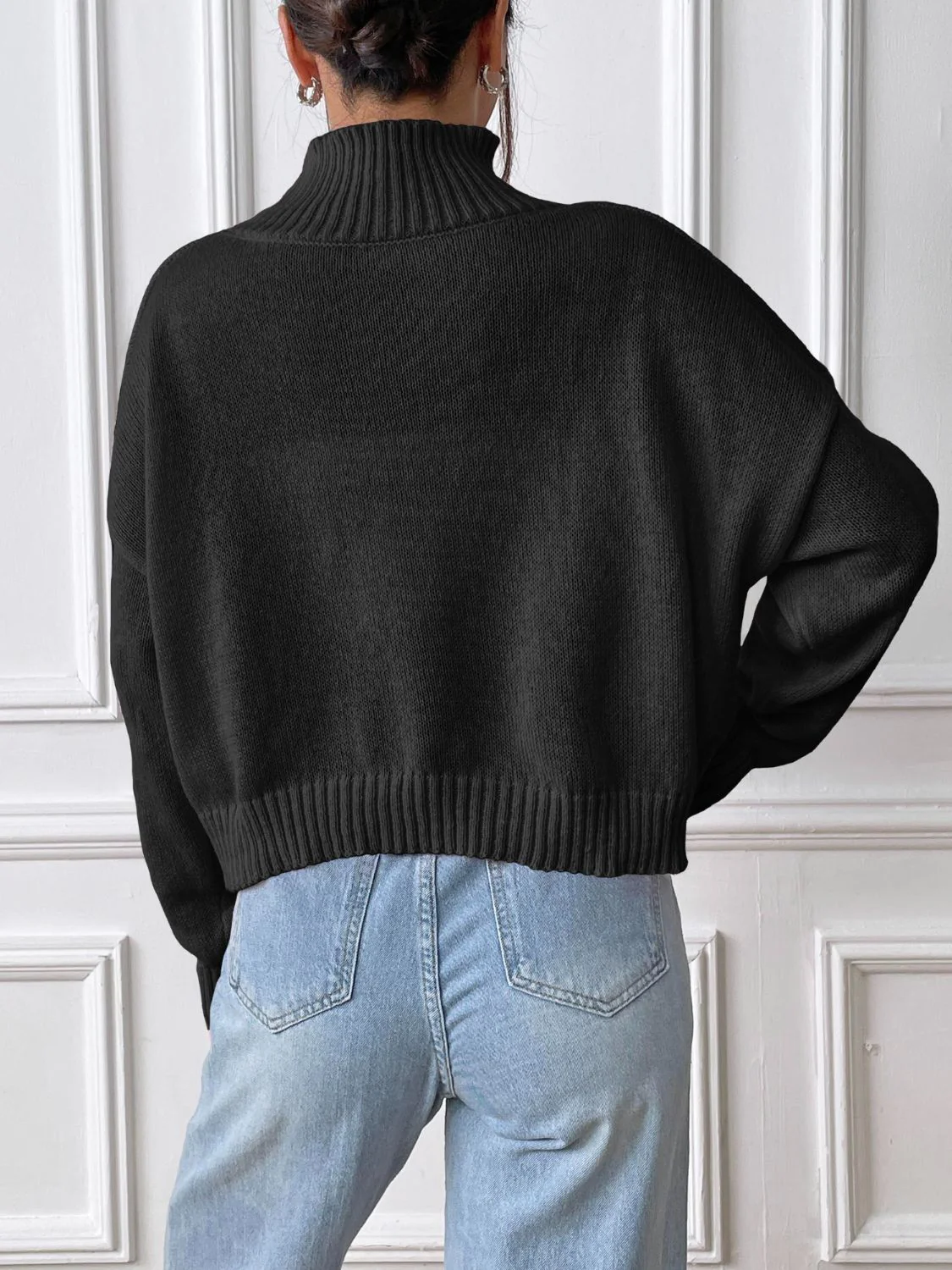 Alessa | Heart turtleneck with long sleeves - Image 12