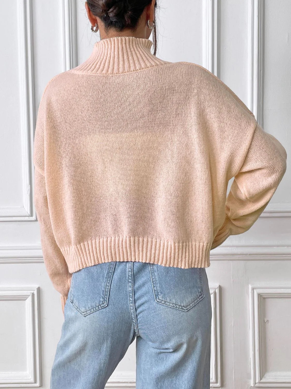 Alessa | Heart turtleneck with long sleeves - Image 5