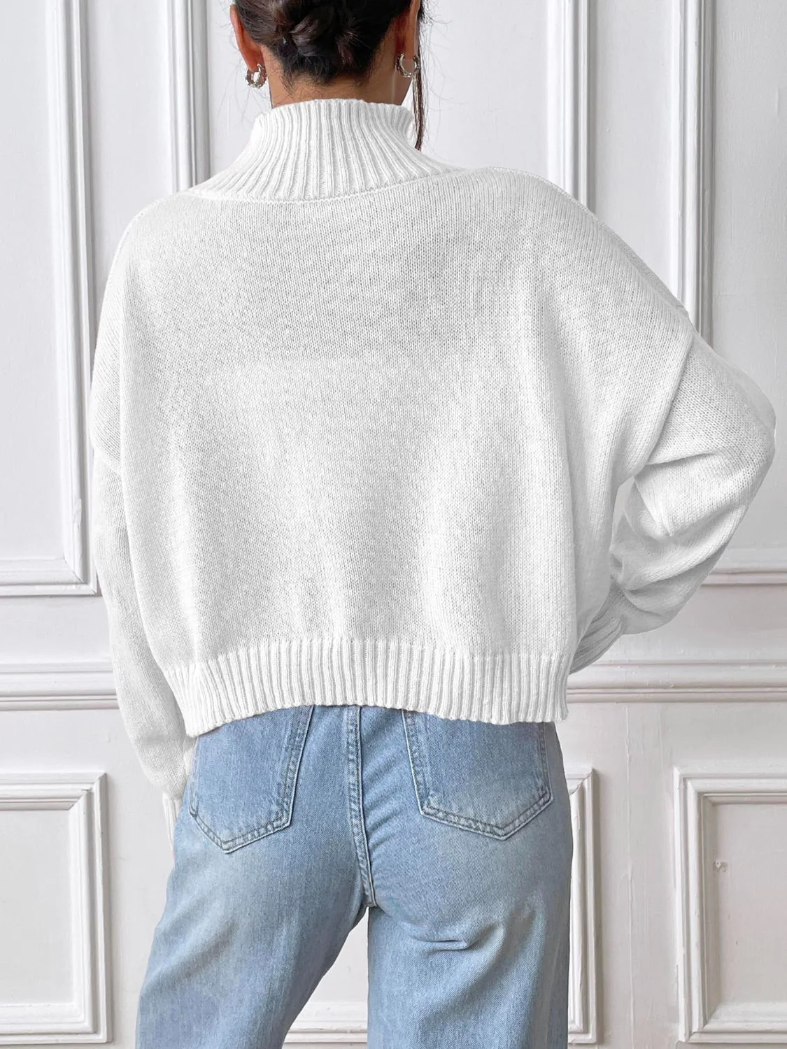 Alessa | Heart turtleneck with long sleeves - Image 9