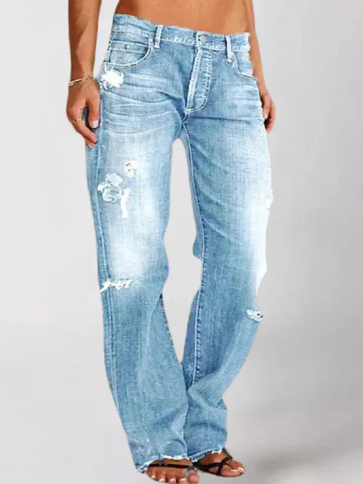 Alessia® | Elegant Low-Rise Jeans - Image 5