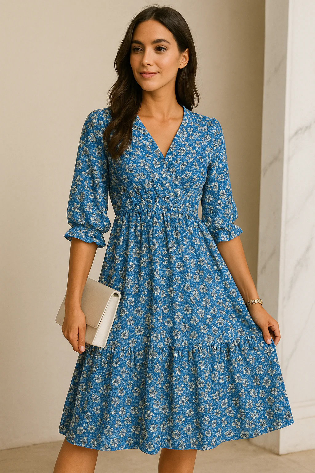 Alexa® | Women'S Casual Floral Mini Dress - Image 2