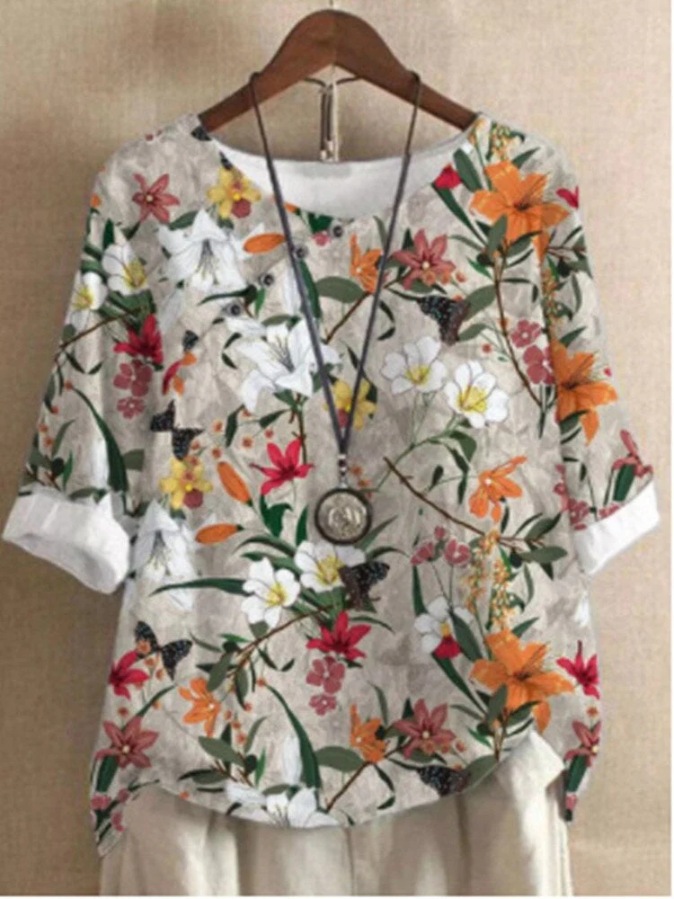 Alexia® | Printed blouse for women - Image 9