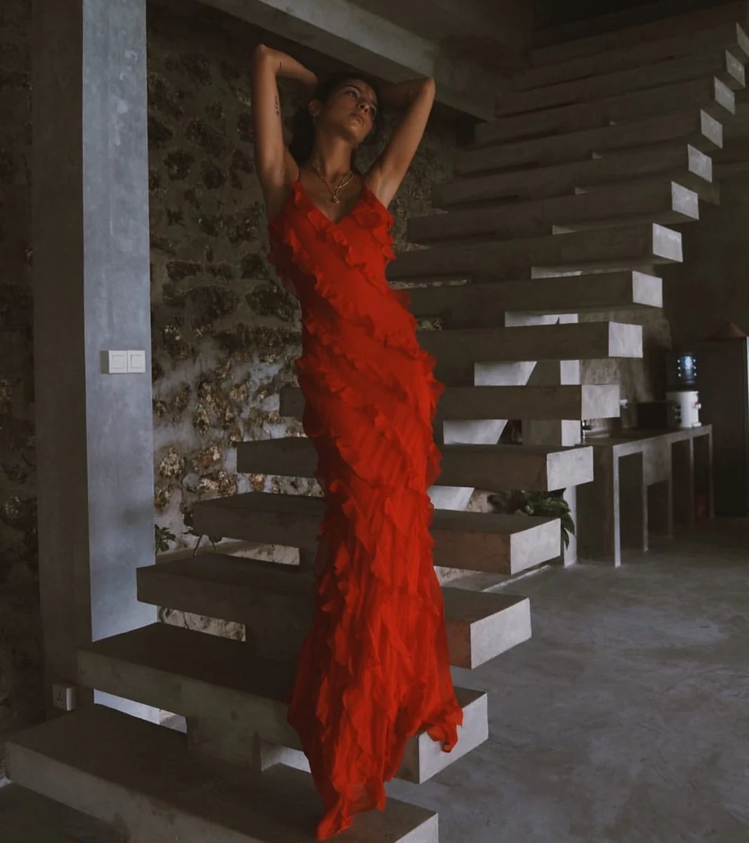 Alicia® | Elegant Dress With Ruffles - Image 8