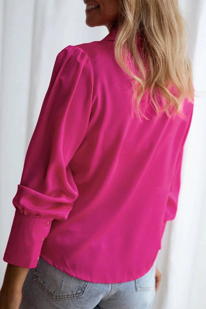 Alicia | Elegant tops with a plain turn-down collar - Image 15