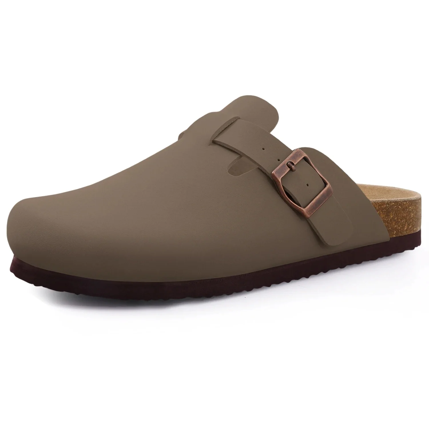 Alicia® | Robust Suede Clogs - Image 4