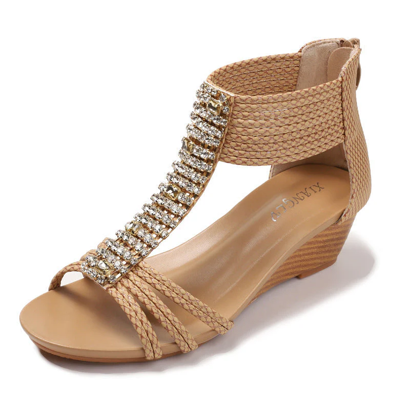 Alicia® | Stylish Boho Wedge Sandals For Women - Image 5