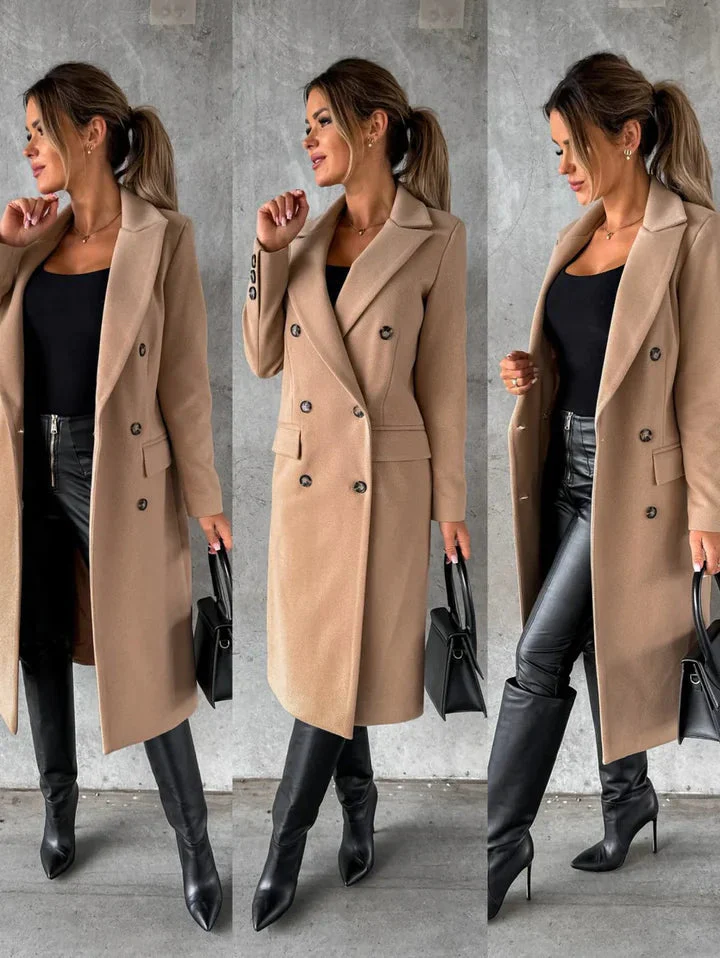 Alicia | Stylish long winter coat - Image 2