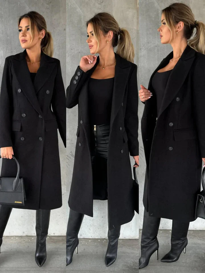 Alicia | Stylish long winter coat - Image 5