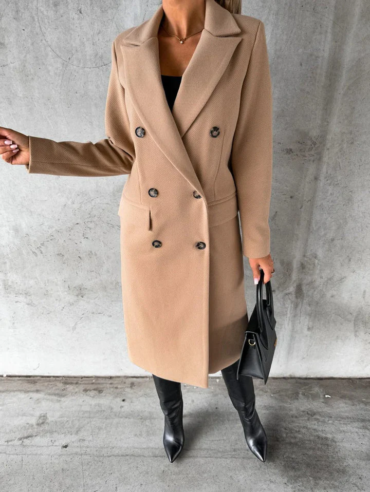Alicia | Stylish long winter coat - Image 6