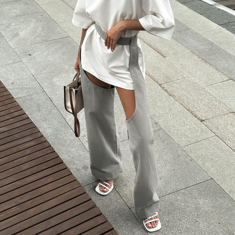 Alicia® | Women'S Special Trousers With Wide Cut And Innovative Design - Image 3