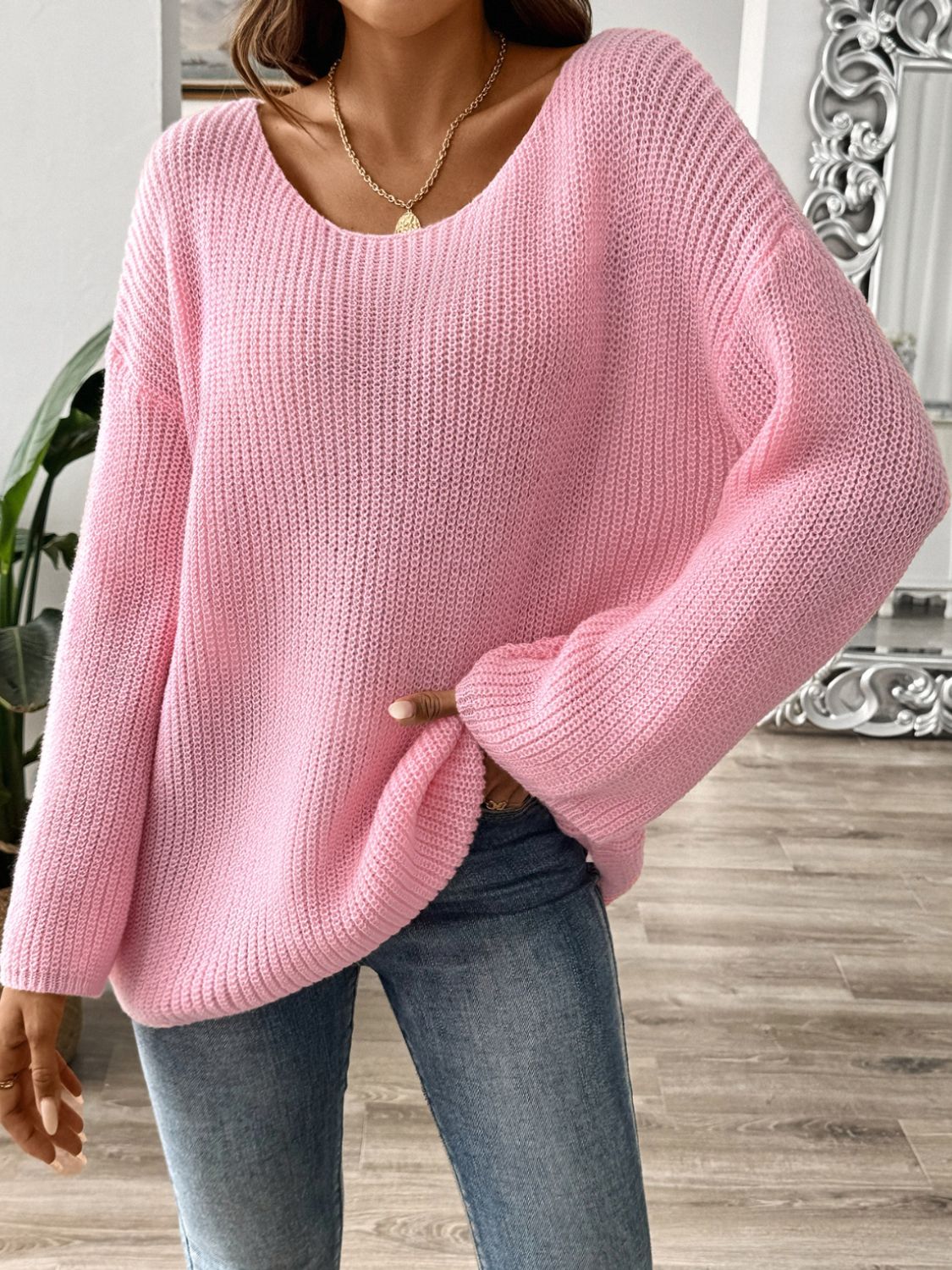 Alida | Crew neck sweater with long sleeves