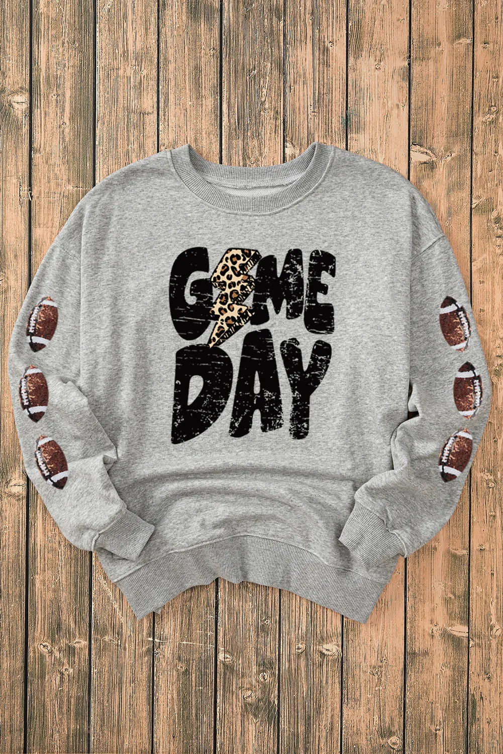 Alida | Football long sleeve sweatshirt - Image 2