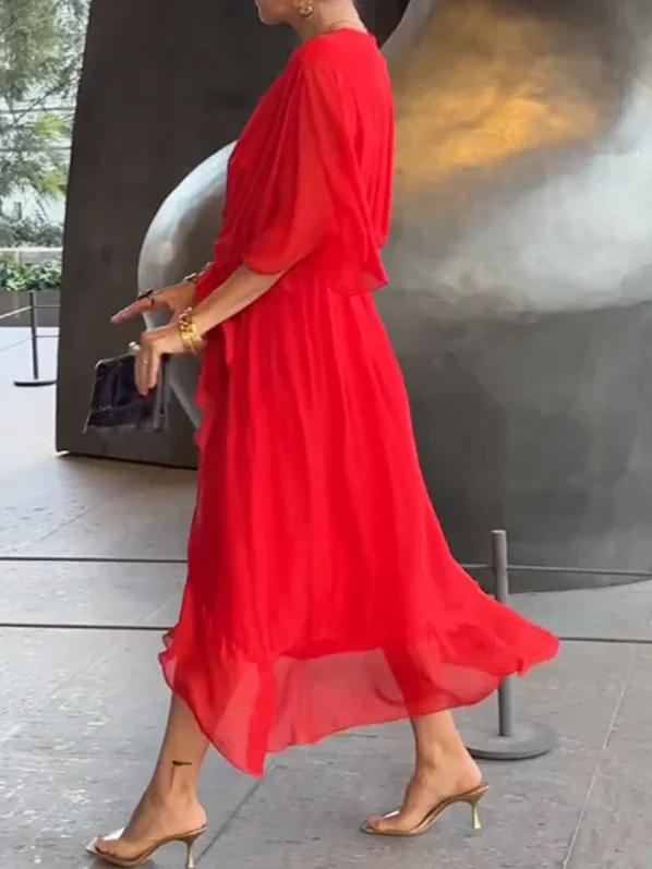 Allison® | Elegant Chiffon Ceremony Dress - Image 12
