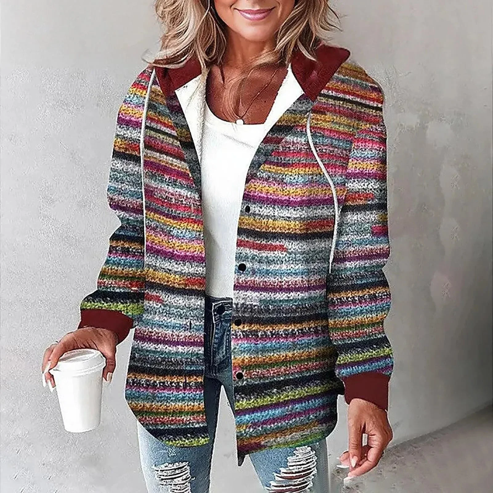 Allison | Chic and Warm Knit Jacket - Image 6