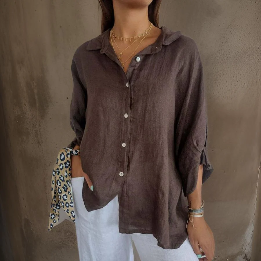 Allura® | Elegant Polo-Bluse - Image 4