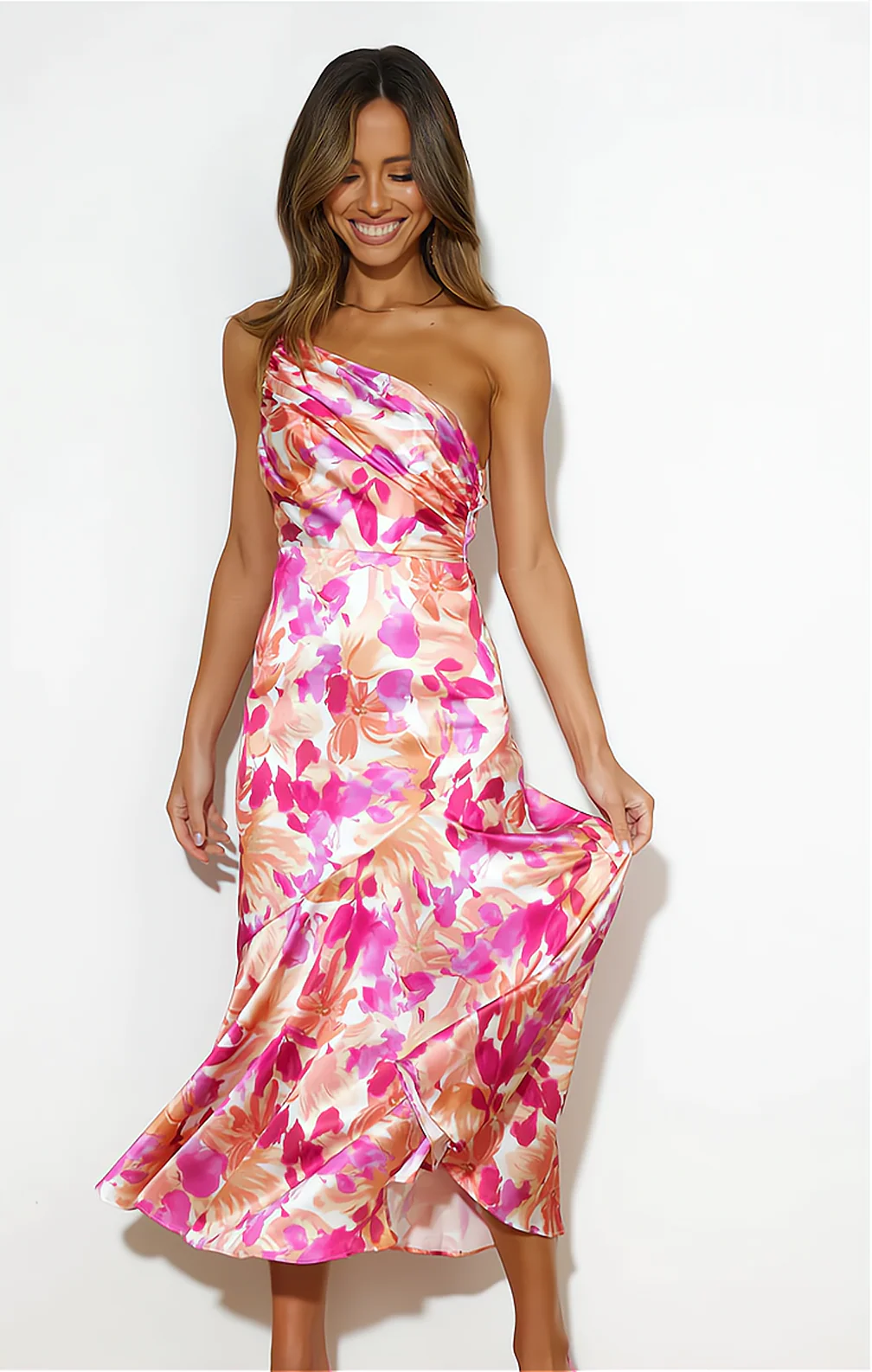 Alma® | Off-The-Shoulder Floral Dress - Image 5
