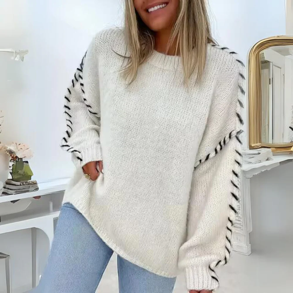 Almudena | Elegant and warm loose sweater - Image 5