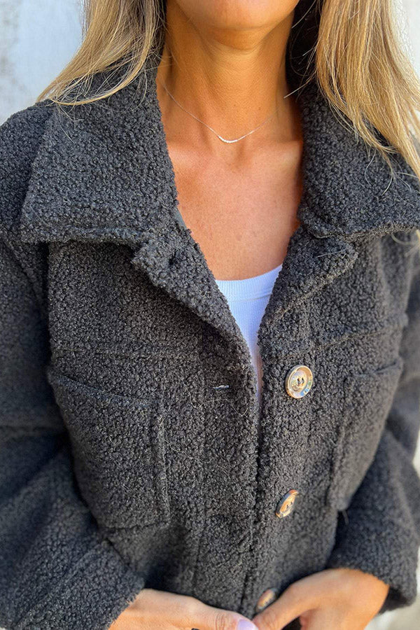 Amalia | Cozy winter coat with side pockets for women - Image 6