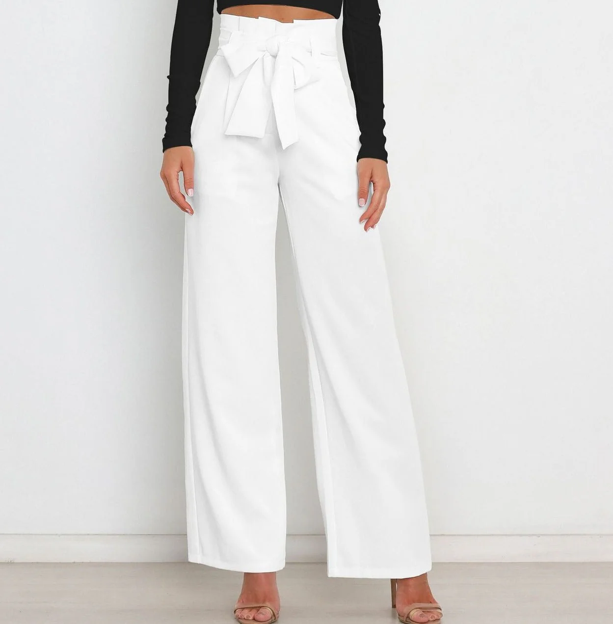 Amanda® | Elegant Wide Leg Pants - Image 4