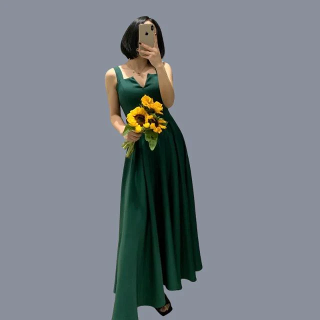 Amatista® | Yellow Sleeveless Cocktail Dress - Image 16