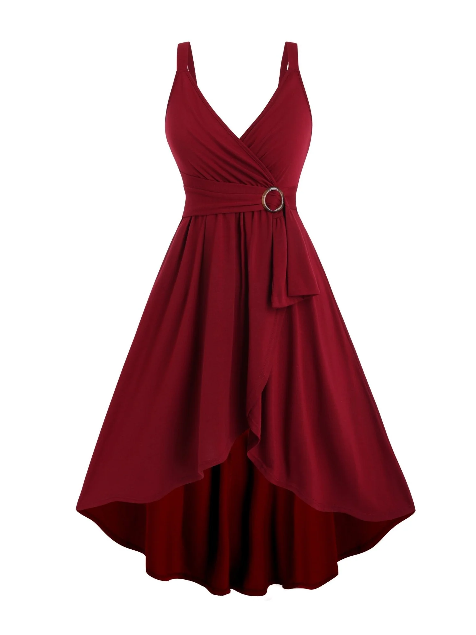 Ambar® | Chic Backless Wrap Dress - Image 4