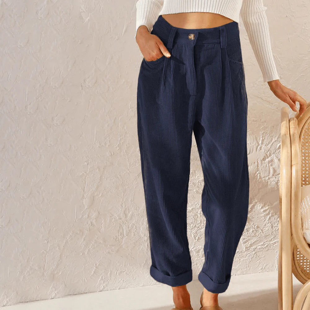 Ambar® | High Quality Women'S Corduroy Trousers - Image 3